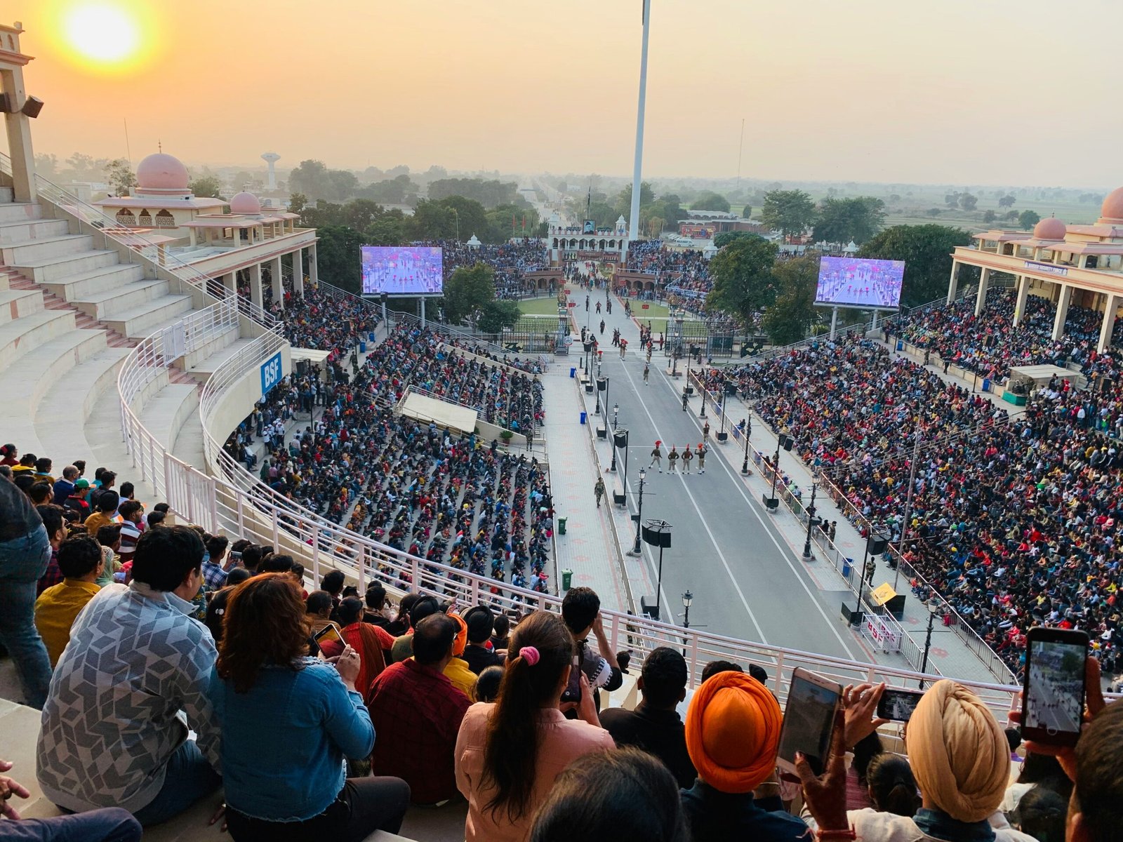 WAGAH BORDER FLAG CEREMONY